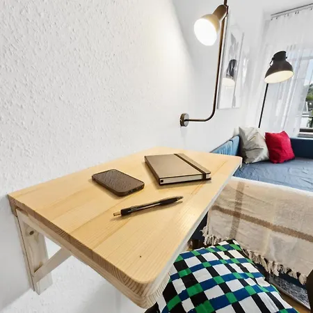 아파트 Helle & Moderne Mit Panorama-balkon *