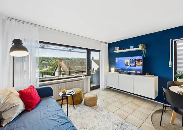 Helle & Moderne Mit Panorama-balkon Διαμέρισμα Κόμπλεντς